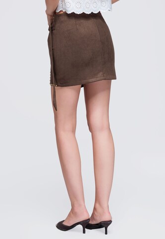 Ombre Rok in Bruin