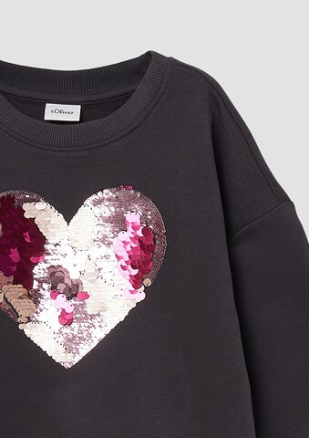 s.Oliver Sweatshirt in Lila