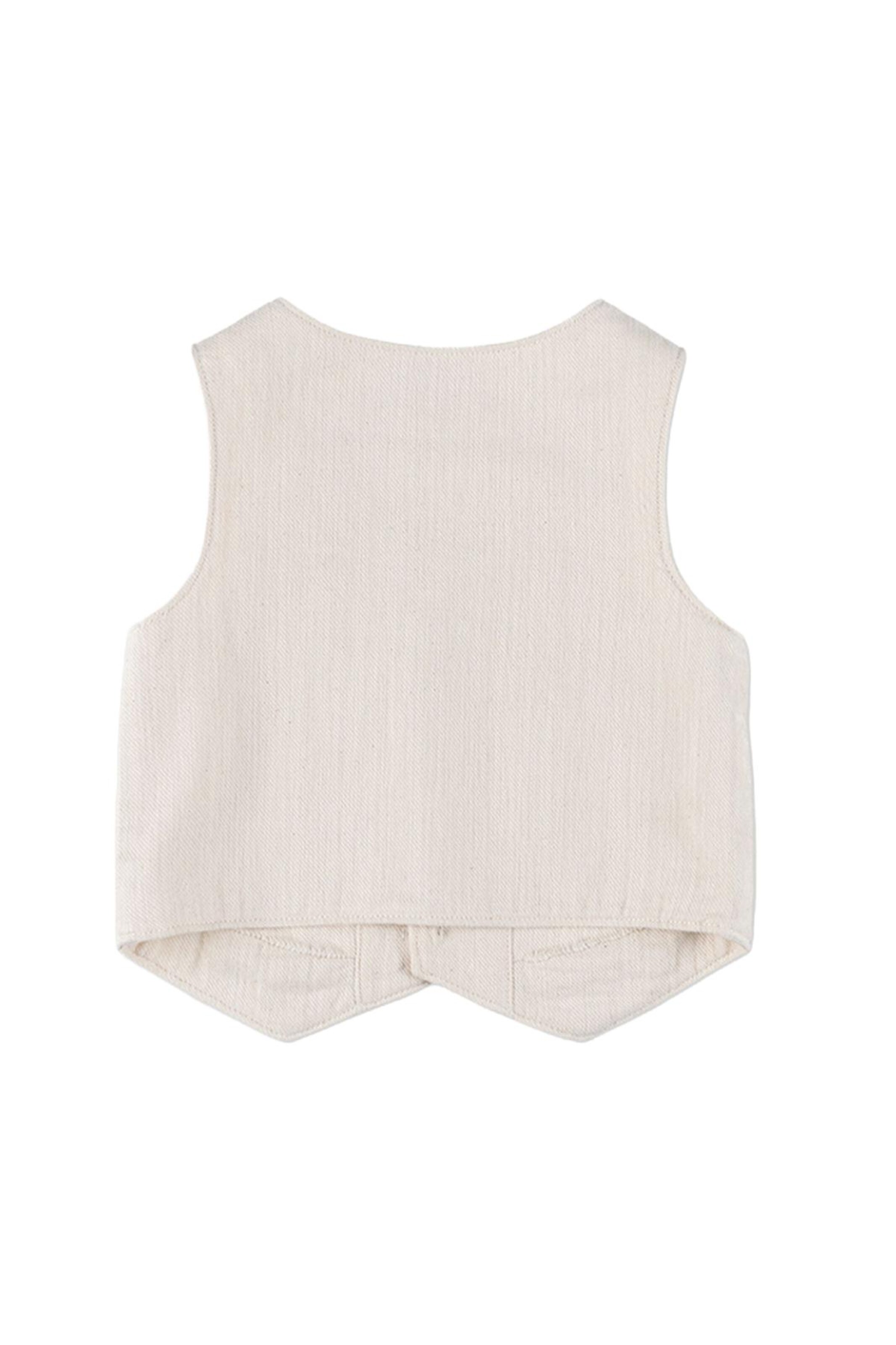 Panço Weste in Beige