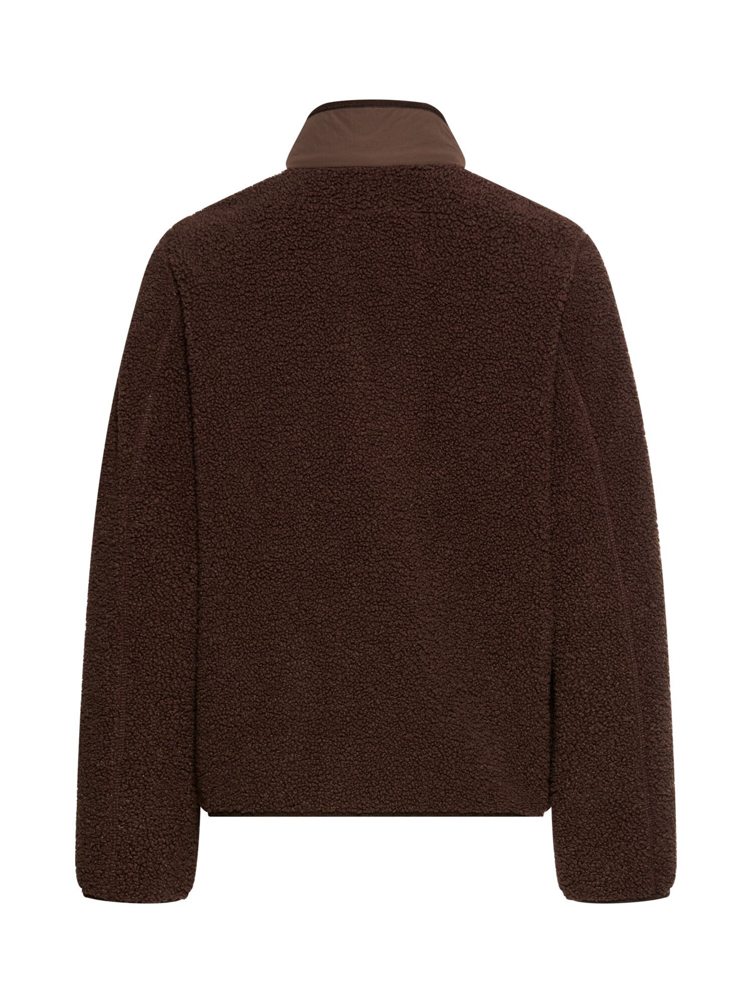 CAMEL ACTIVE Teddy Jacke mit Innentasche in Braun