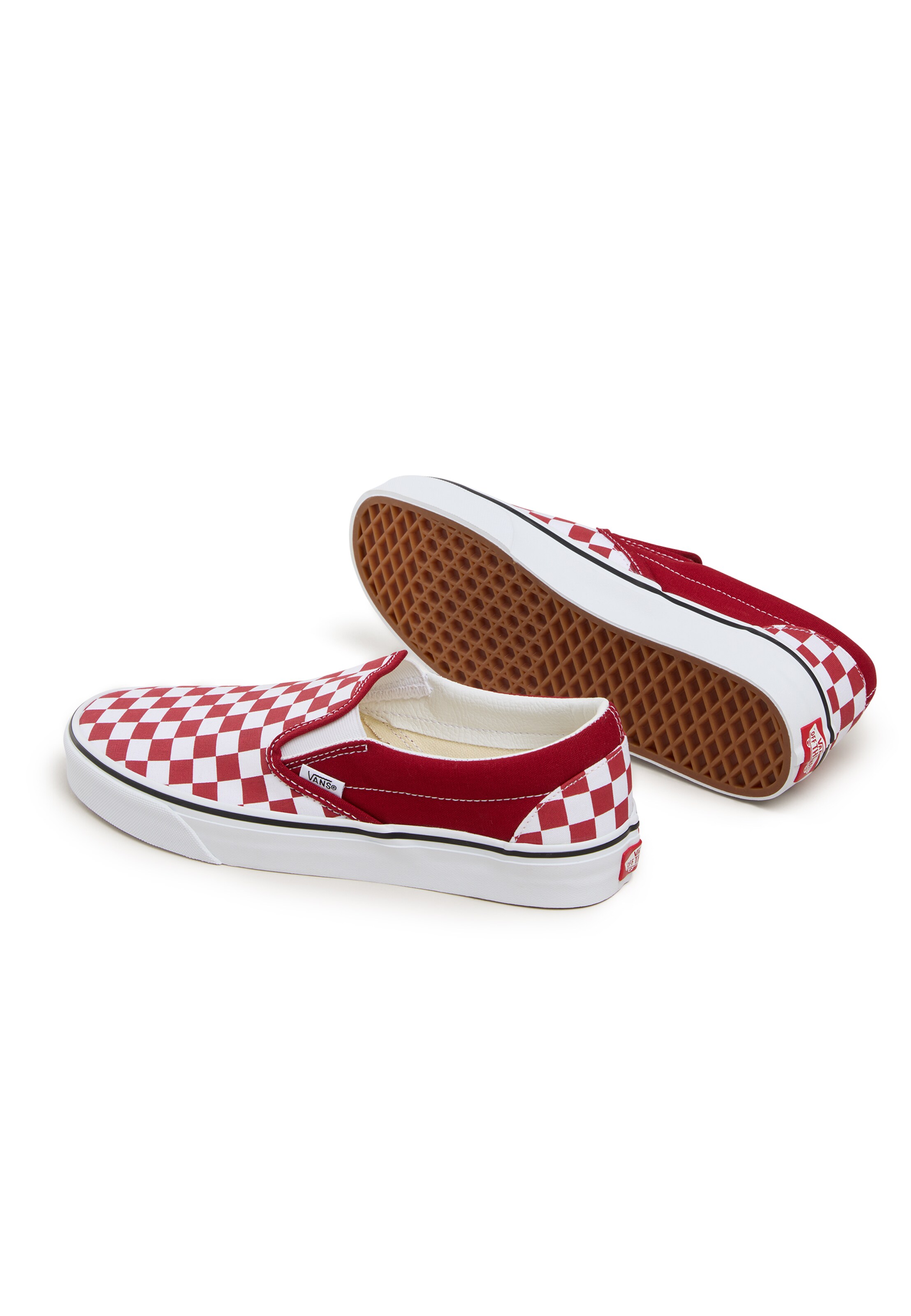 VANS Спортни обувки Slip On 'Classic' в червено