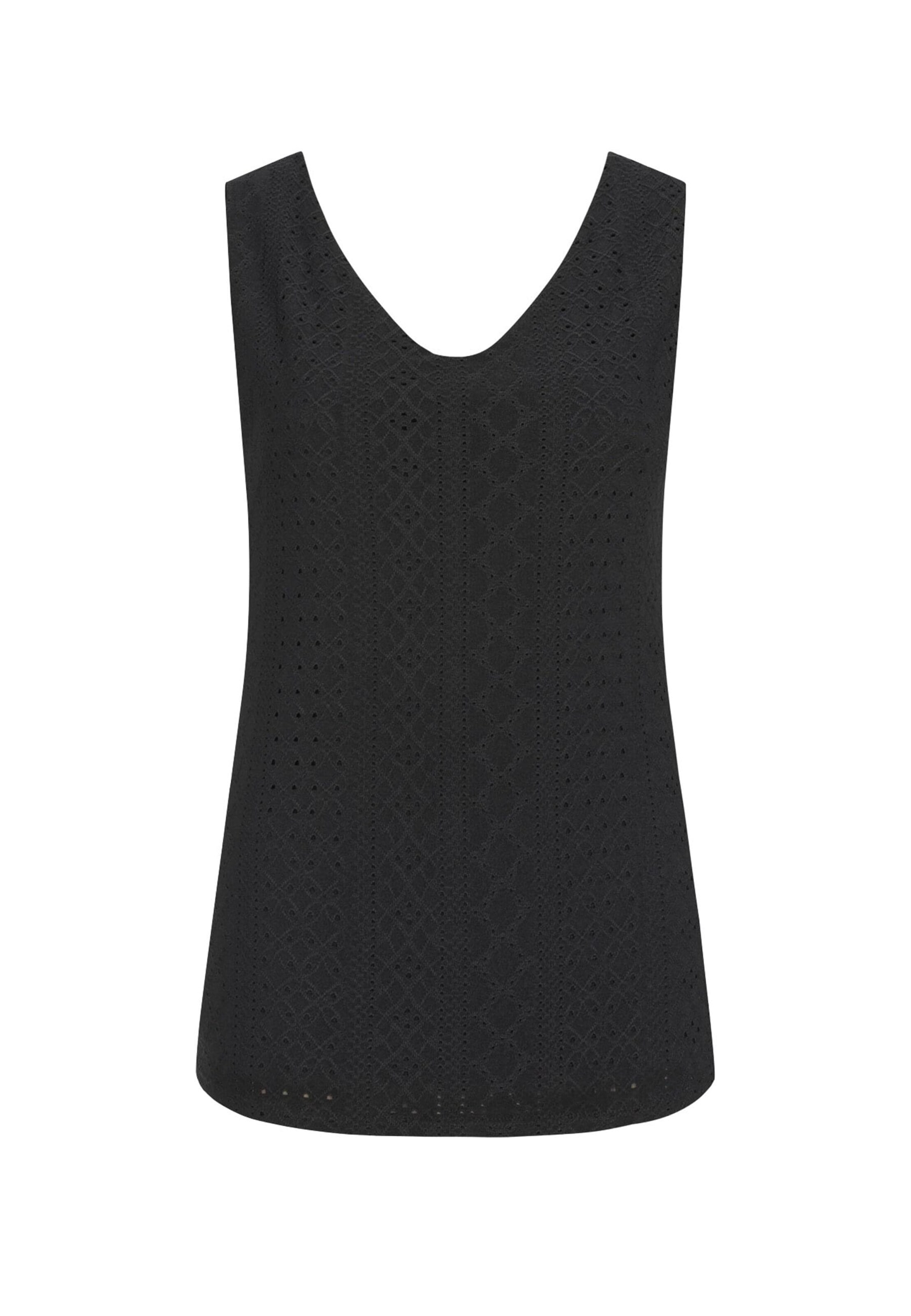 Cloud5ive Top - fekete: elől