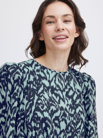 Robe 'Sanka' Fransa en bleu
