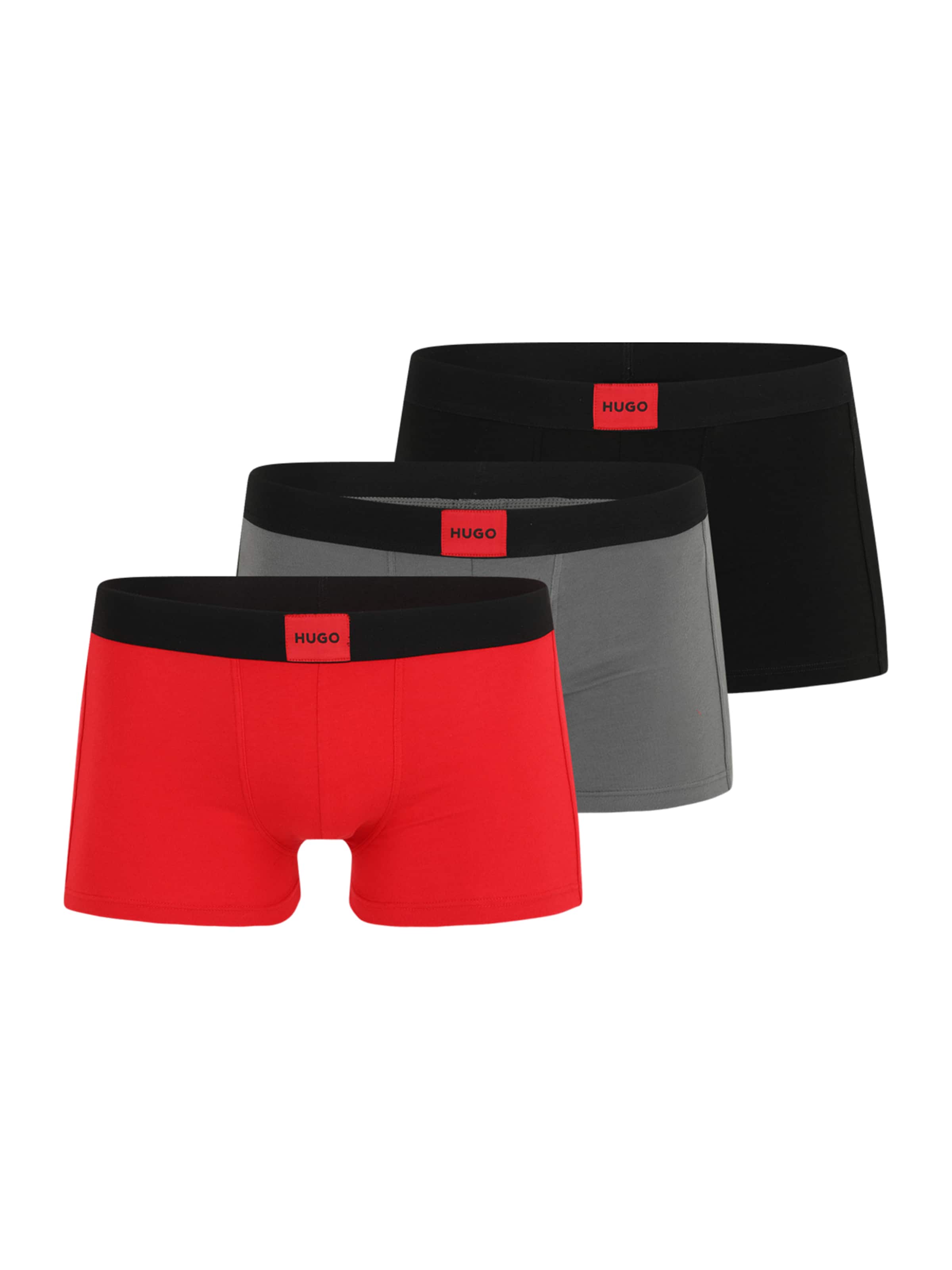 HUGO Boksershorts 'GALAXY' i grå: forside