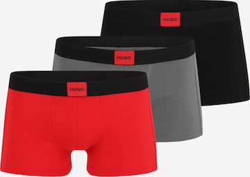 HUGO Boxerky 'GALAXY' – šedá: přední strana