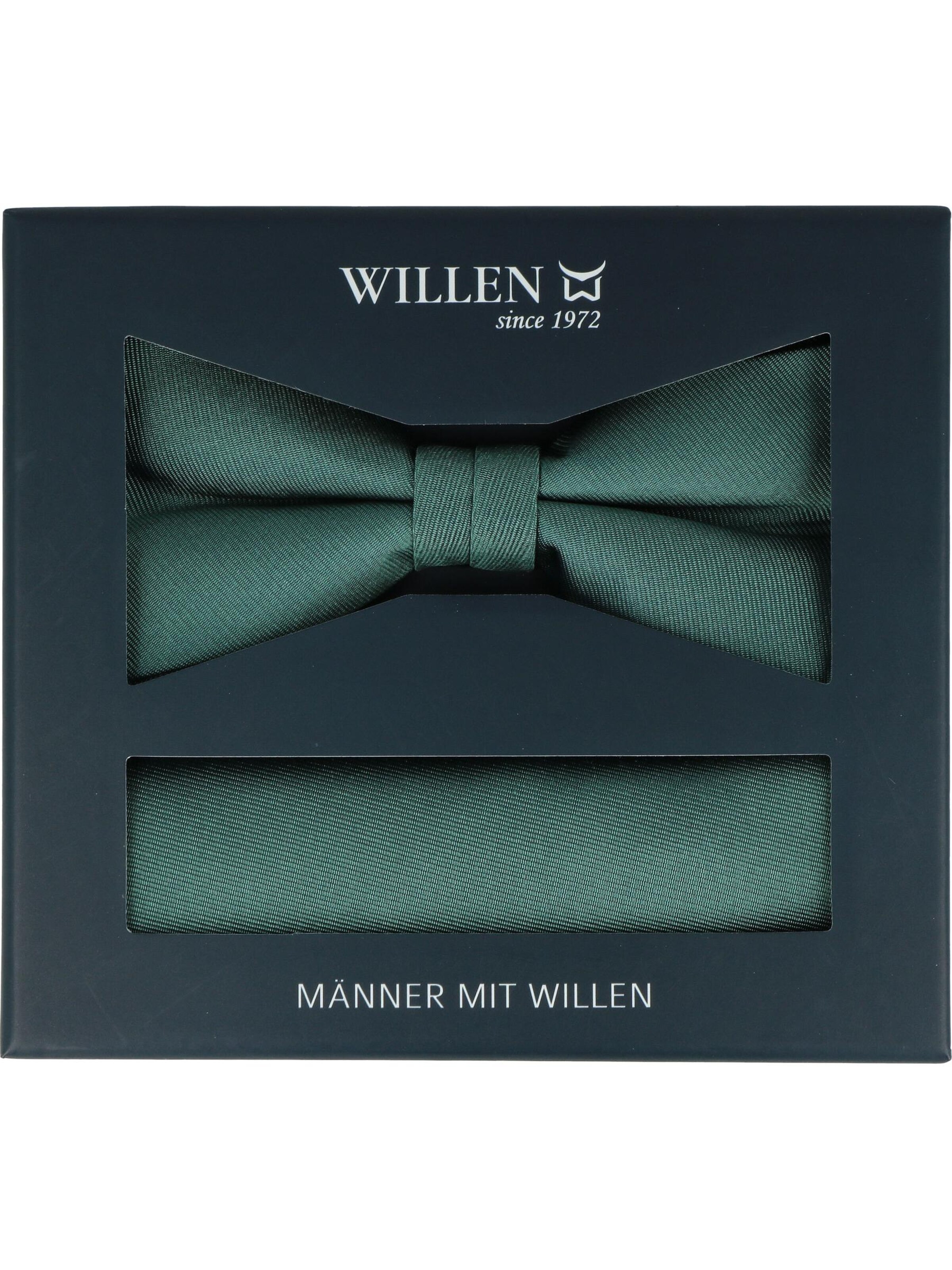WILLEN Bow Tie 'Set: Uni' in Green