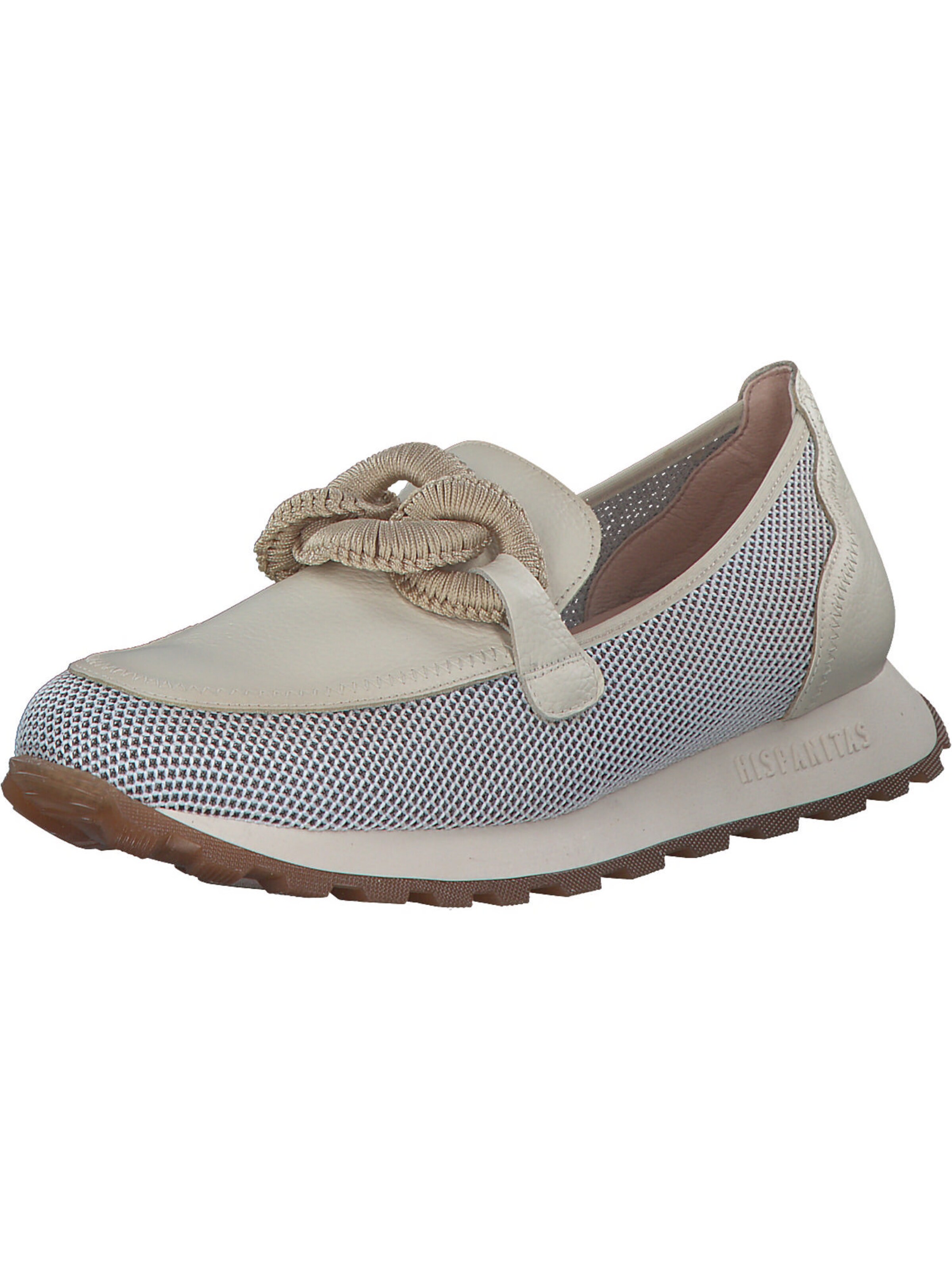 Hispanitas Mokassin in Beige: Vorderseite