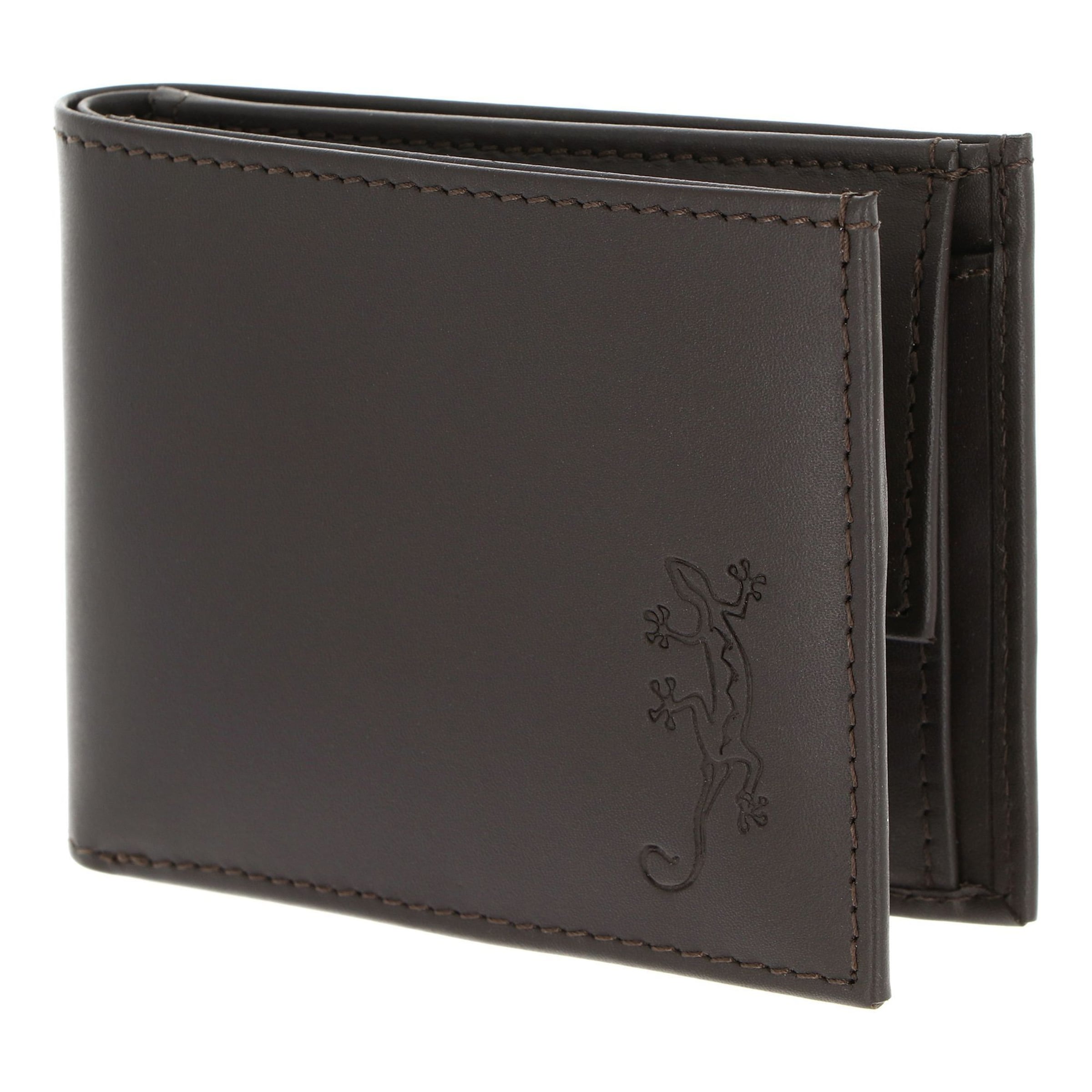 Porte-monnaies OXMOX en marron : devant