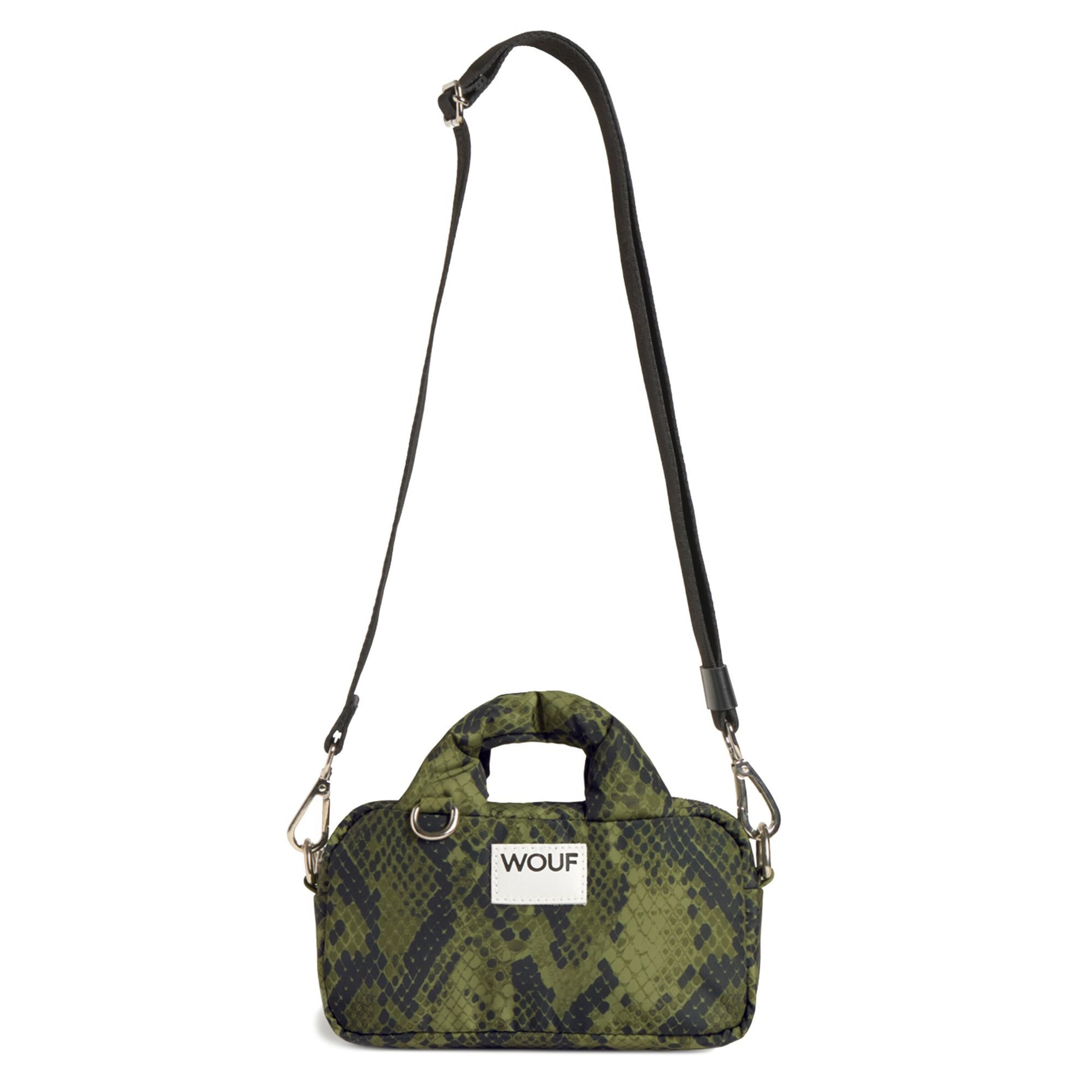 Wouf Handtasche 'Studio' in Grün: Vorderseite