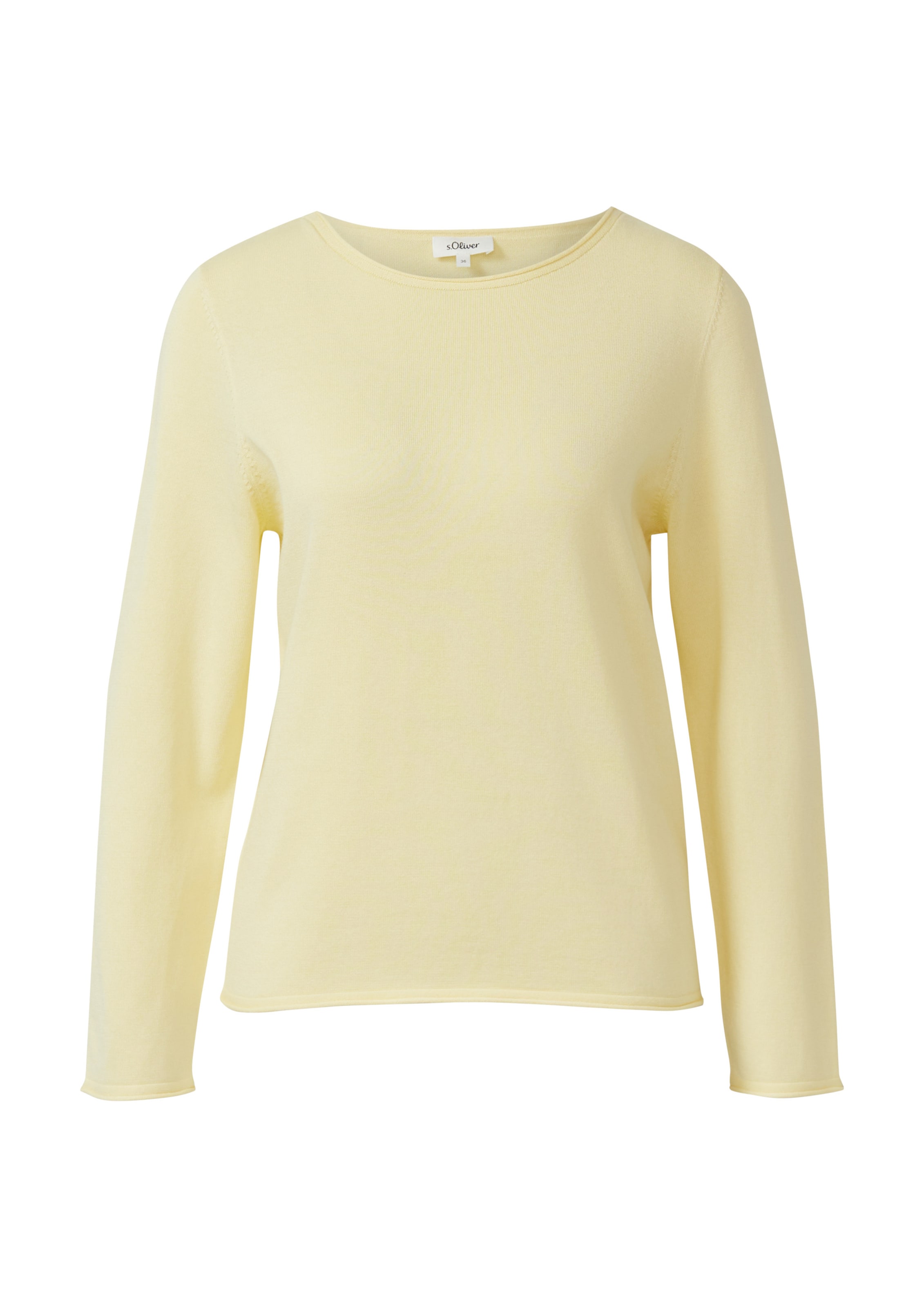 Pull-over s.Oliver en jaune : devant