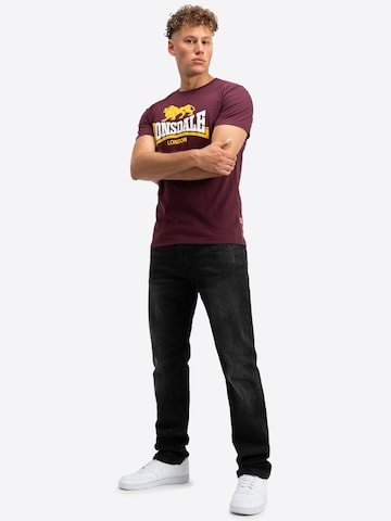 Lonsdale London T-Shirt 'Holmpton' in Rot