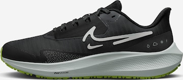 NIKE Sportschoen 'Air Zoom Pegasus 39 Shield' in Zwart: voorkant