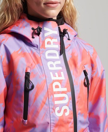 Veste outdoor Superdry en violet