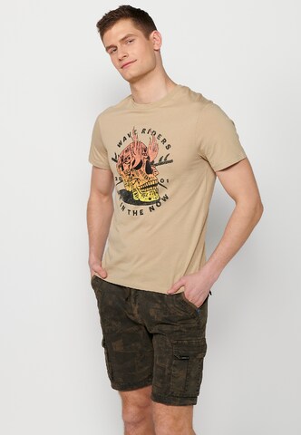 T-Shirt KOROSHI en beige