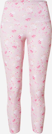 Pantaloni sportivi Onzie di colore verde chiaro / rosa / pitaya / cipria / bianco, Visualizzazione prodotti