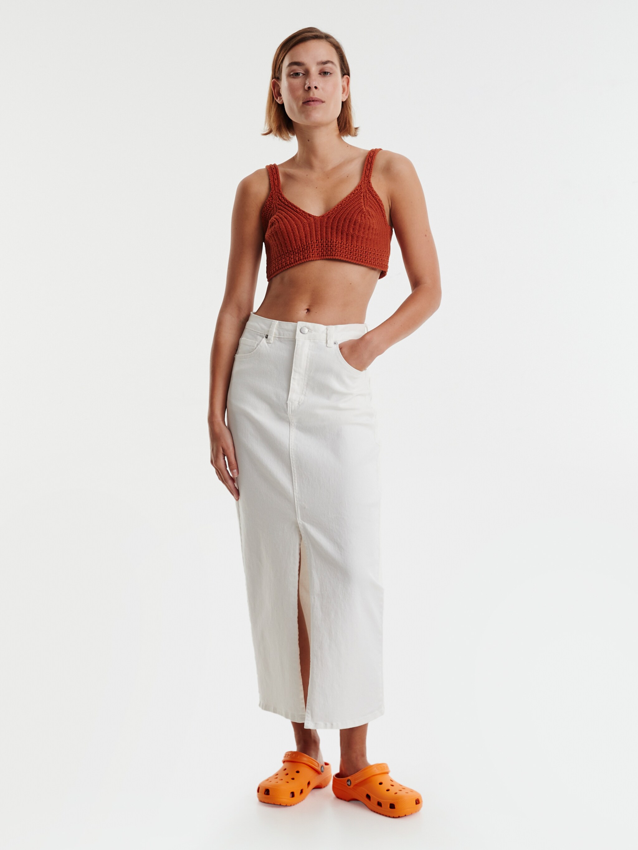 EDITED Producten Top 'Gillian' Bruin