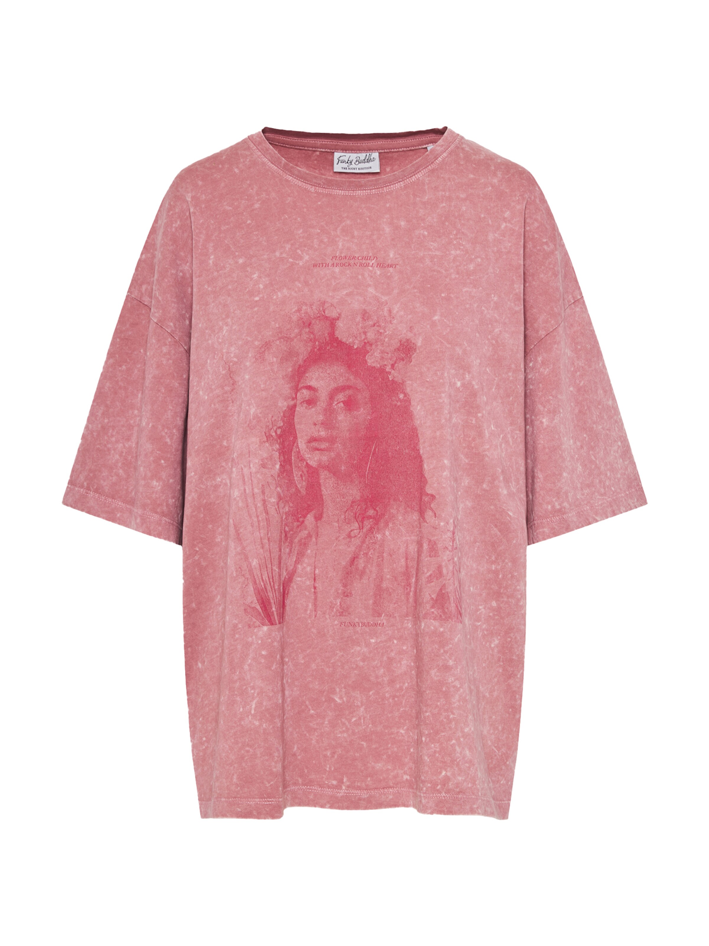 Funky Buddha Shirts i pink: forside