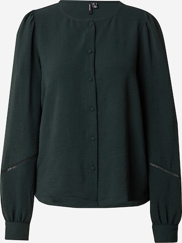 VERO MODA Блуза 'VMALVA' в синьо: отпред