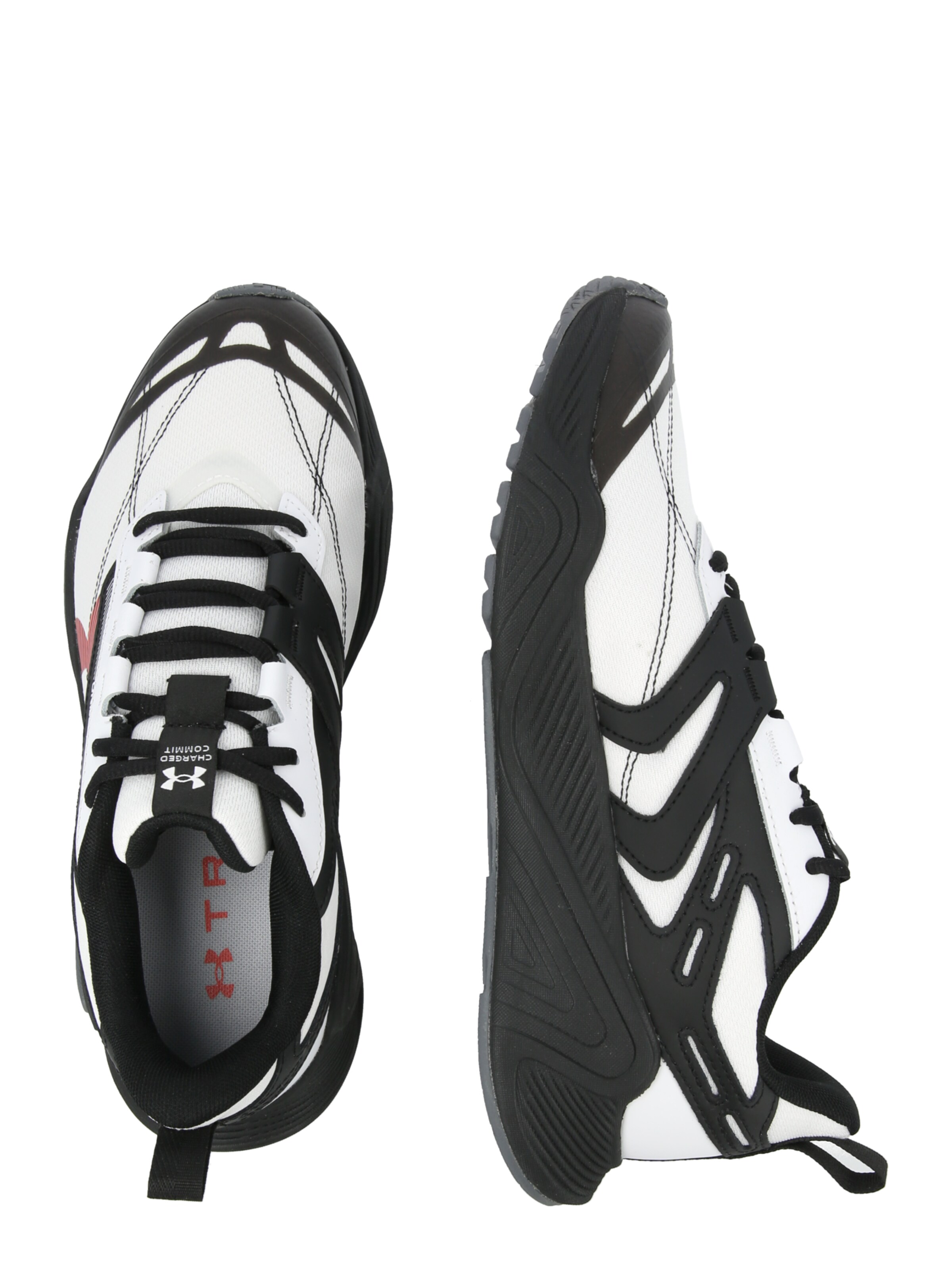 UNDER ARMOUR Sportschuh 'Charged Commit TR 5' in Weiß