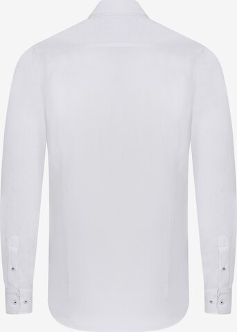 DENIM CULTURE Regular fit Риза 'Brent' в бяло