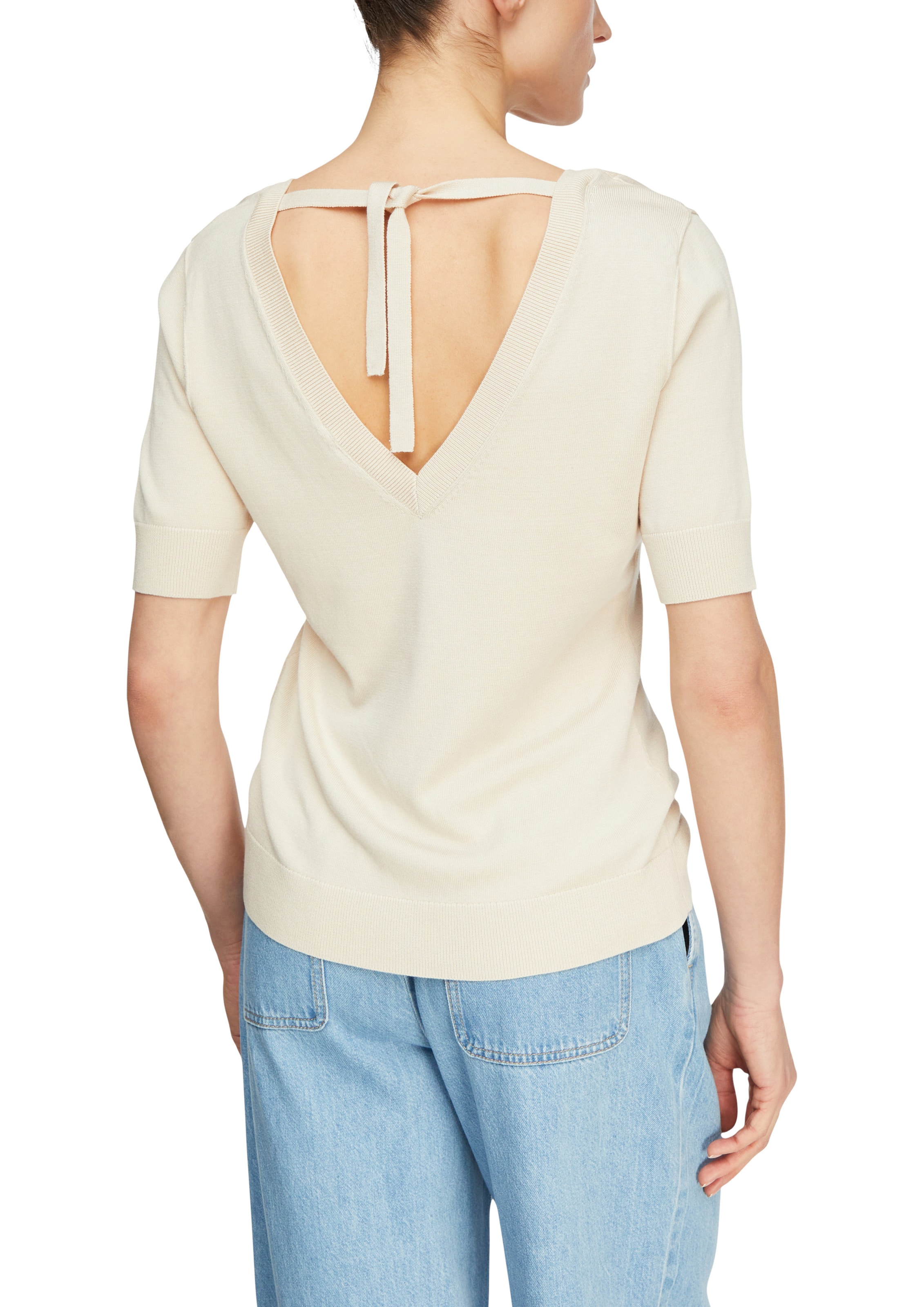 Pull-over COMMA en beige