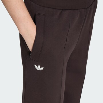 ADIDAS ORIGINALS Wide leg Broek 'Adicolor Neuclassics' in Bruin