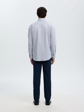 SELECTED Regular fit Button Up Shirt in Blue