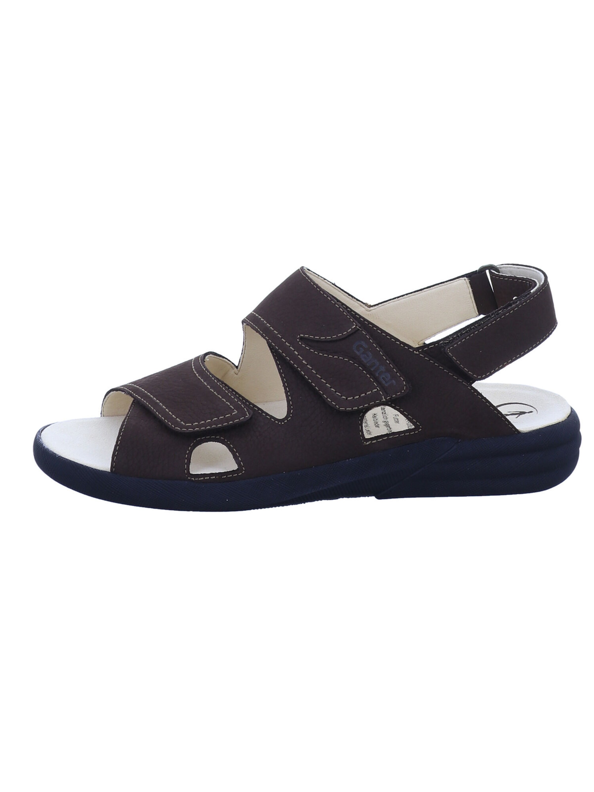 Ganter Sandals 'Harry' in Brown