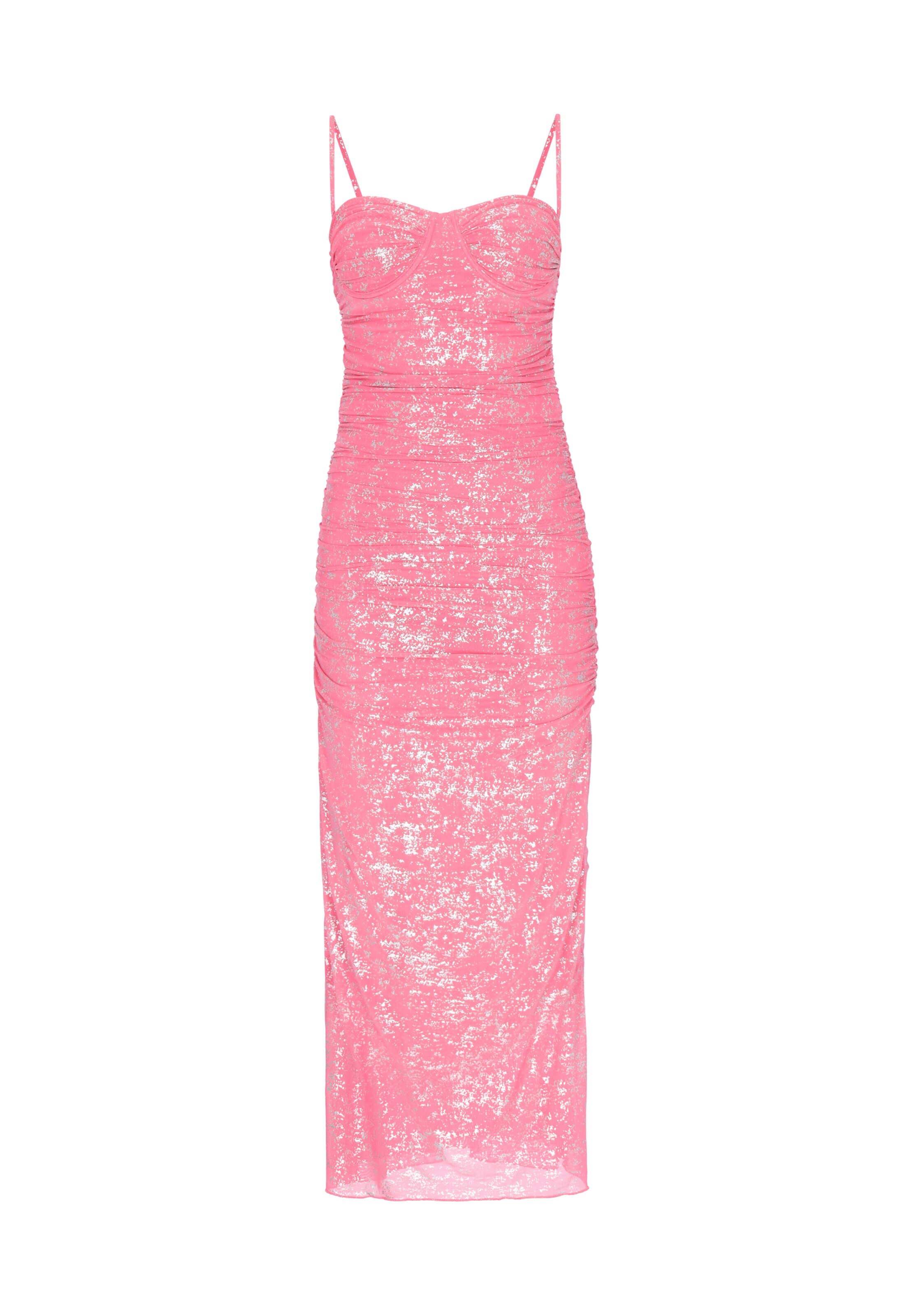 faina Kleid 'Festive' in Pink: Vorderseite