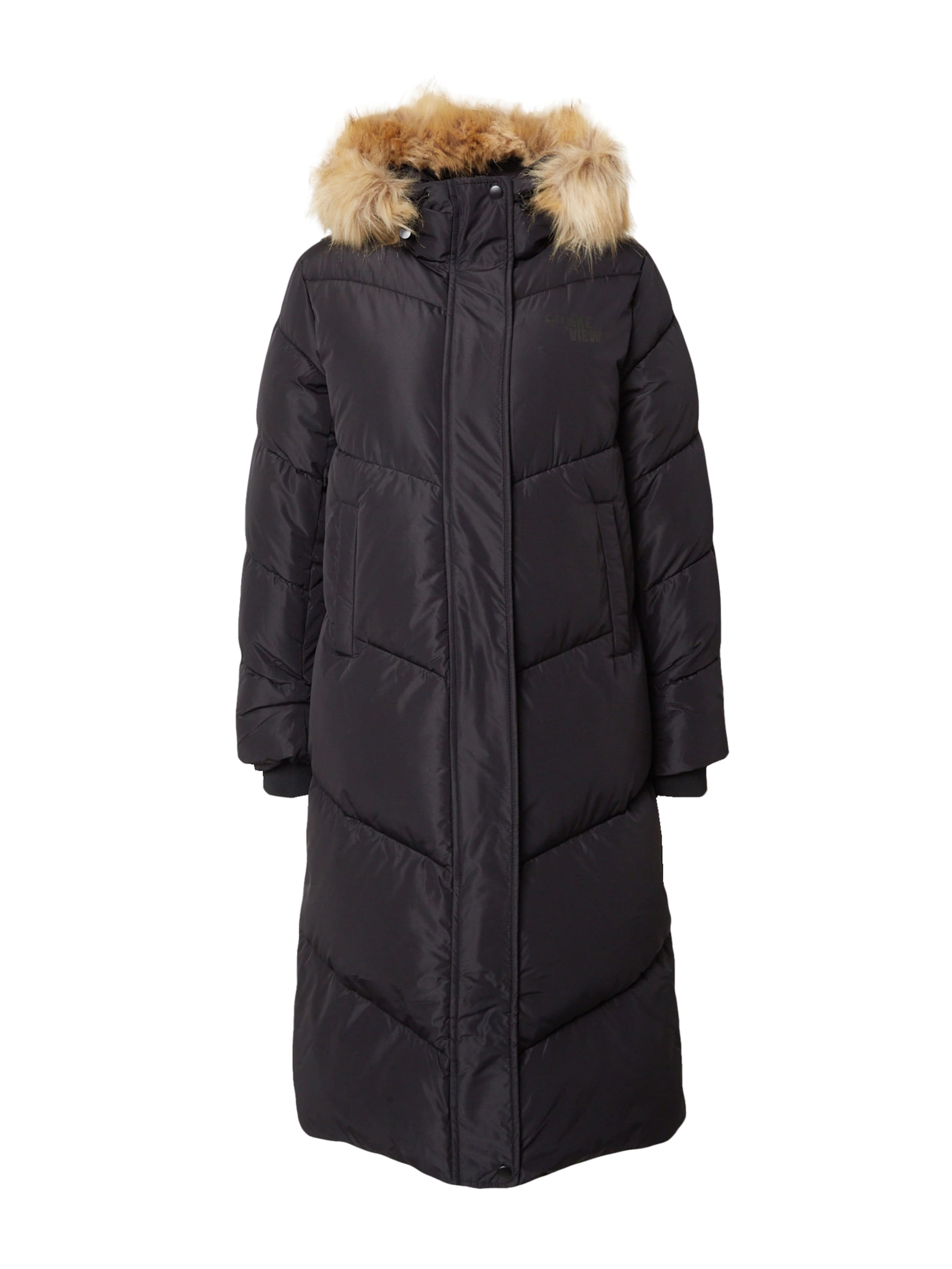 Cappotto invernale 'Sphene' di Lake View in nero: frontale