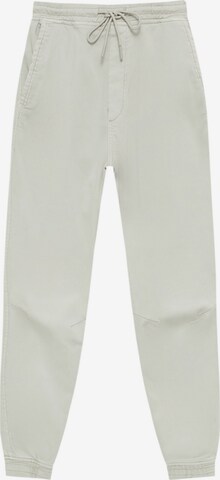 Tapered Pantaloni di Pull&Bear in grigio: frontale