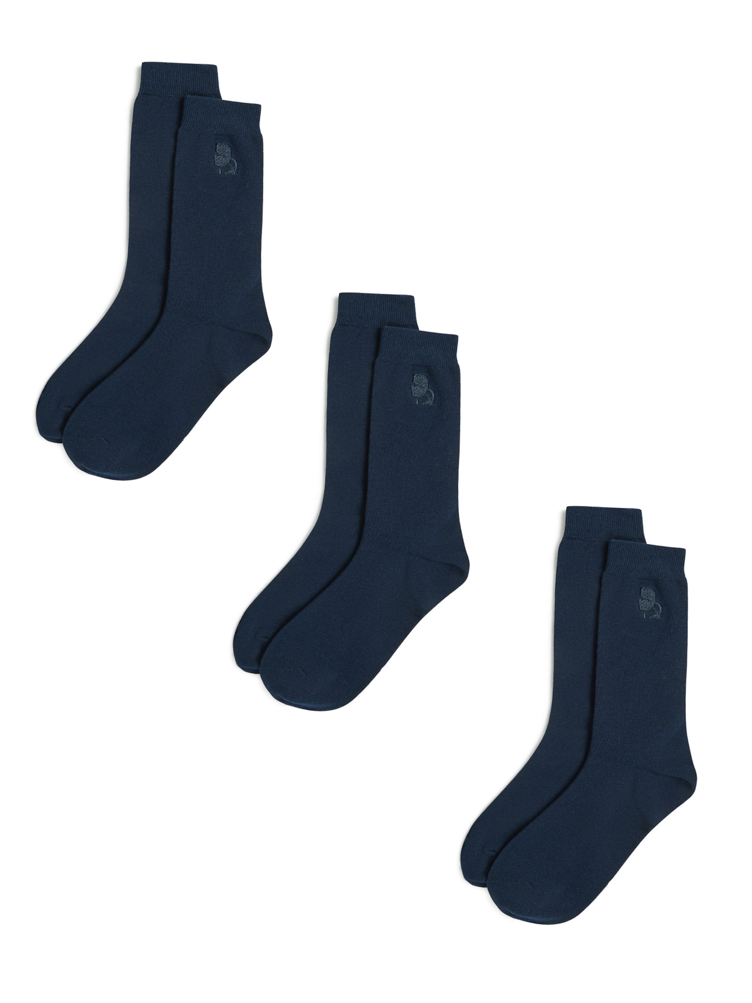 Karl Lagerfeld Nogavice 'Kameo' | modra barva: sprednja stran