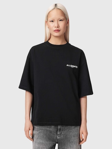 AllSaints T-shirt 'HALIS AMELIE' i svart: framsida