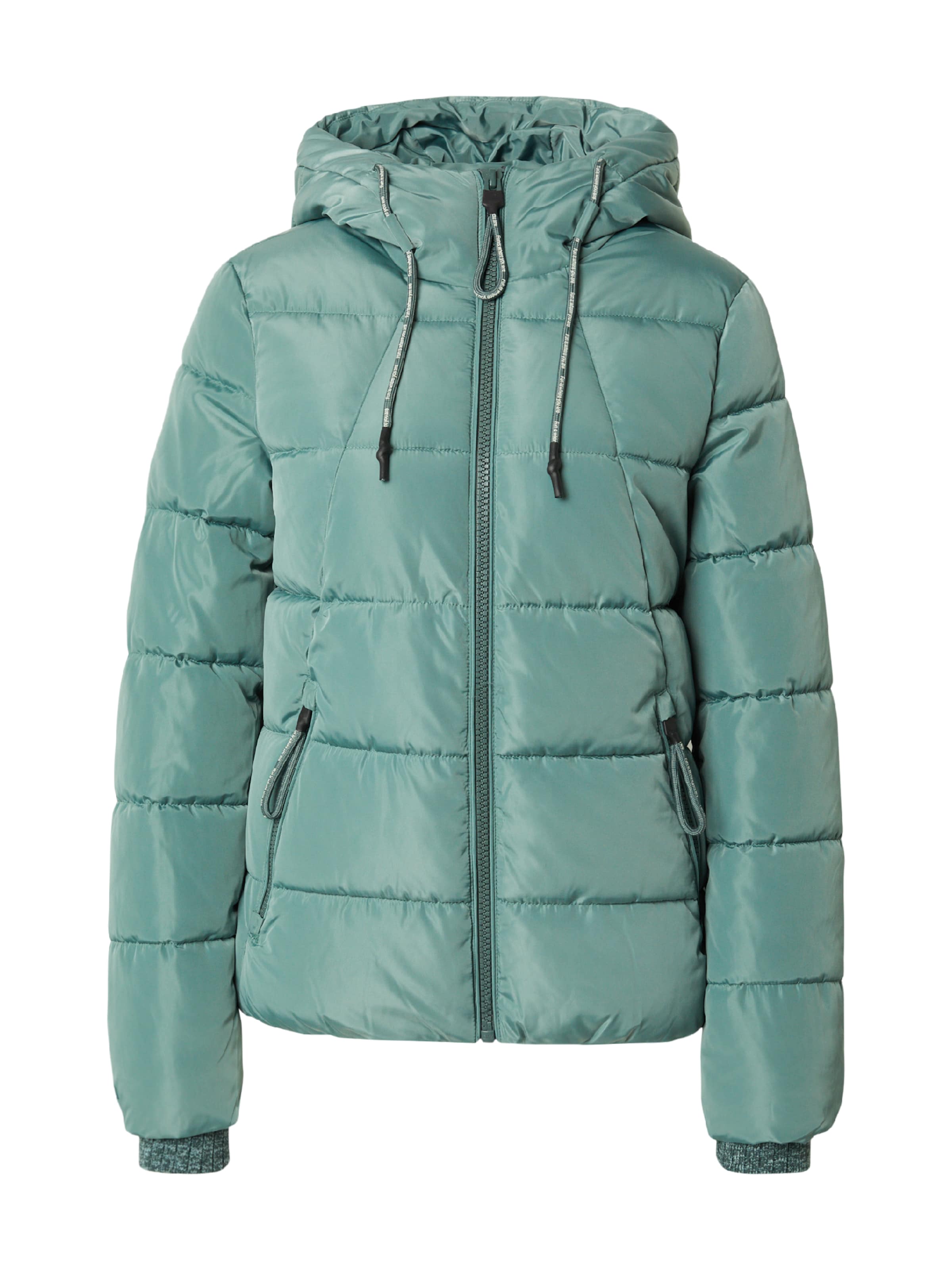 QS Winterjacke in Grün: Vorderseite