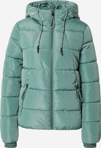 QS Winterjacke in Grün: Vorderseite