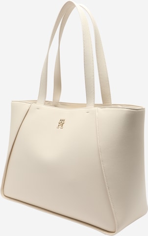 Cabas TOMMY HILFIGER en beige : devant