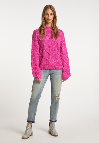 IZIA - Pullover em rosa