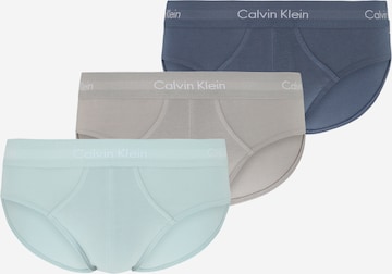 Slip Calvin Klein Underwear en bleu : devant