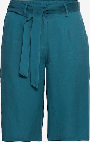 SHEEGO Regular Pants in Blue: front