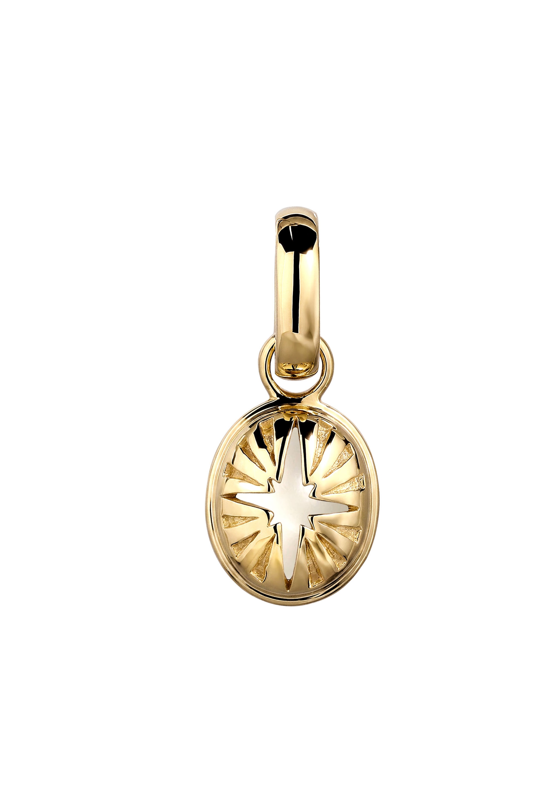 ELLI Hangers in Goud: voorkant