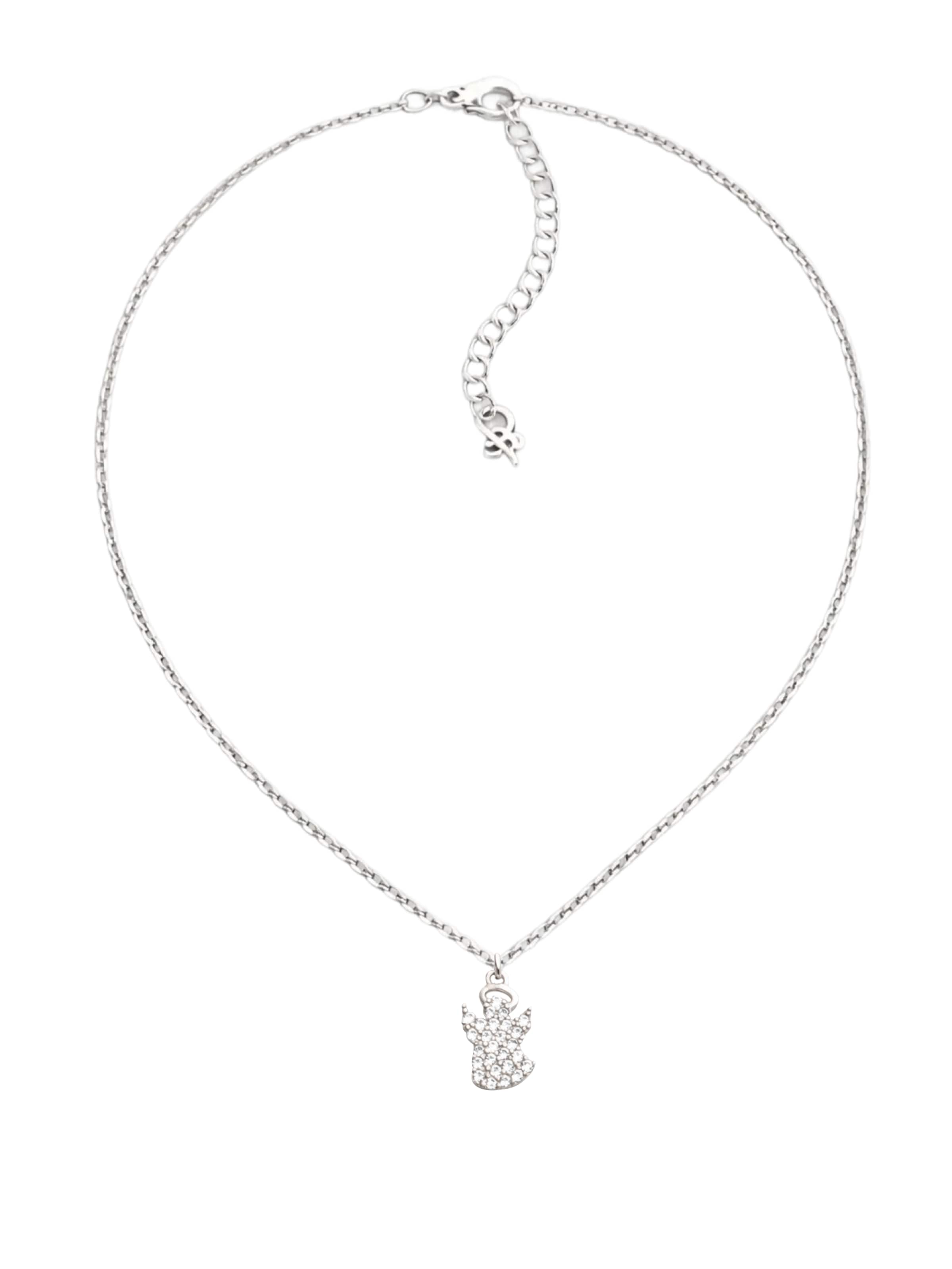 Chaîne So Chic en argent : devant