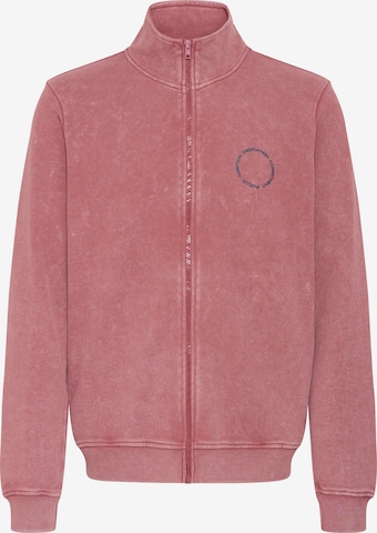 Veste de survêtement ' BHFactor ' BLEND en rouge : devant