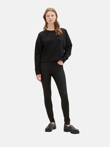 TOM TAILOR DENIM Skinny Jeans 'Nela' in Schwarz