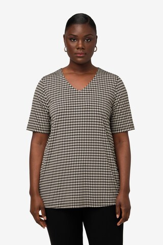 Ulla Popken Shirt in Black: front