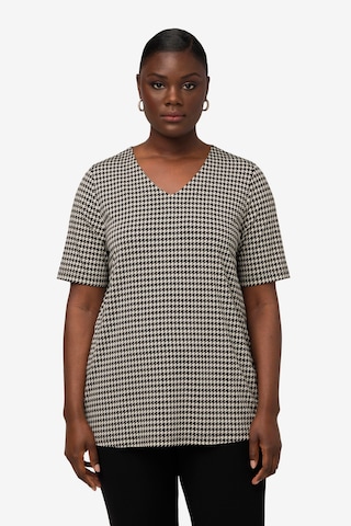 Ulla Popken Shirt in Black: front