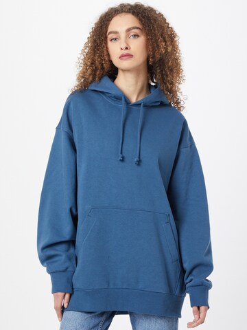 Sweat-shirt 'Alisa' WEEKDAY en bleu : devant