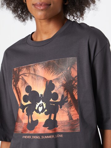 ONLY Тениска 'Mickey' в сиво