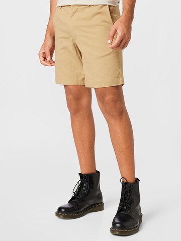 ABOUT YOU Regular Shorts 'Marten' in Beige: predná strana