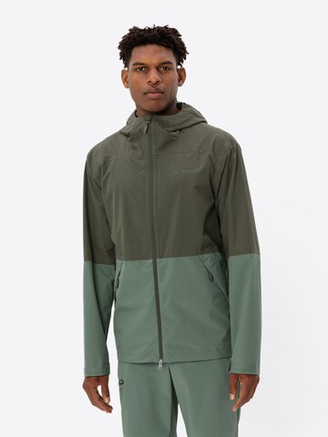 VAUDE Outdoorjas 'Neyland' in Groen: voorkant