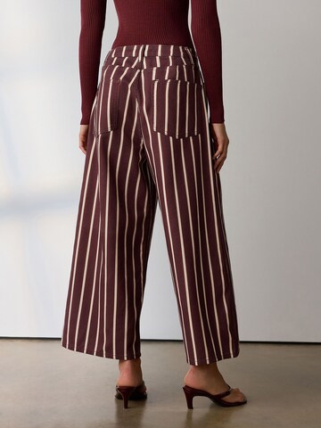 Next Wide leg Τζιν σε καφέ
